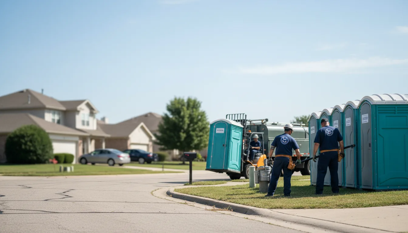 Porta Potty Rental in Mooreland, IN near me